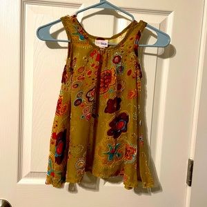 CWD Kids toddler sheer/textured tank top sz 4